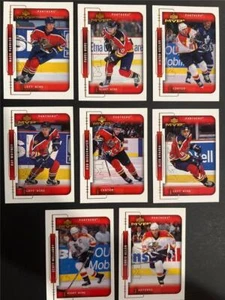1999-00 Upper Deck MVP Florida Panthers Team Set 8 carte - Foto 1 di 1