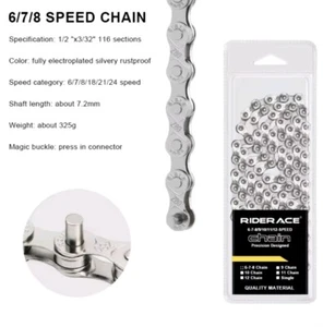 E Bike Kette für alle 7 oder 8 Gang Fahrräder Engwe Ado usw - Bild 1 von 5