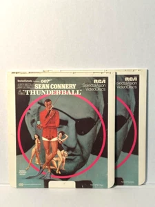 Thunderball (2 Discs) - 1965 CED RCA SelectaVision VideoDisc - Picture 1 of 2