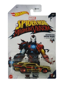 Hot Wheels Maximum Venom Venomized Iron Man 1/64 Scale Character Car Marvel New - Picture 1 of 1