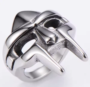 Gladiator Silber Maske Ring Film Russell Crowe römisch antik MF Doom griechischer Krieg - Bild 1 von 22
