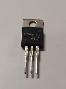 L78M05 SANYO Ic Voltage Regulator KENWOOD TK-801S TR-7500 New - Ultimate/Last - Zdjęcie 1 z 2