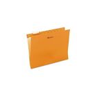Universal Office Products 14122 Hanging File Folder, 1/5 Tab, Letter, Orange,
