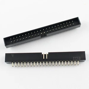 2Pcs 2mm 2.0mm Pitch 44 Pin Straight Male Shrouded Box Header IDC Connector - Picture 1 of 6