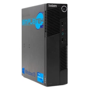 Lenovo Thinkcentre M91 Usdt Mini PC Small 16GB 960GB Windows 10 Fixed Desktop - Picture 1 of 4