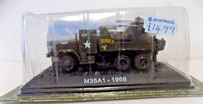 M35A1 1968 США ВЬЕТНАМ ВОЙНЫ ГРУЗОВИК 1:72 МАСШТАБ AMER-COM - РАЗДАВЛЕННАЯ КОРОБКА - Изображение 1 из 2
