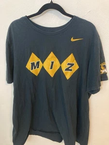 Nike Mizzou Tigers black 2X T-shirt - Picture 1 of 6