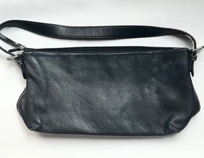 Bolso de mano Fossil 75082 de cuero negro Foto 1 de 4