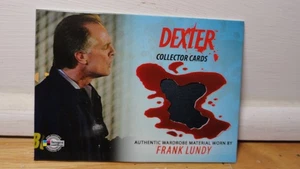 DEXTER SEASON 1 & 2 (Breygent/2009) COSTUME MATERIAL CARD #DC11 Frank Lundy - Picture 1 of 2