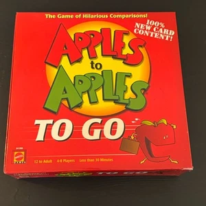 Apples to Apples To Go 2007 Mattel Travel Card Game Age 12+ Complete? As-Is - Picture 1 of 5