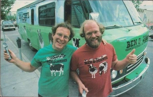 Ben & Jerry's Vermont Eis Chrom Postkarte - Bild 1 von 2