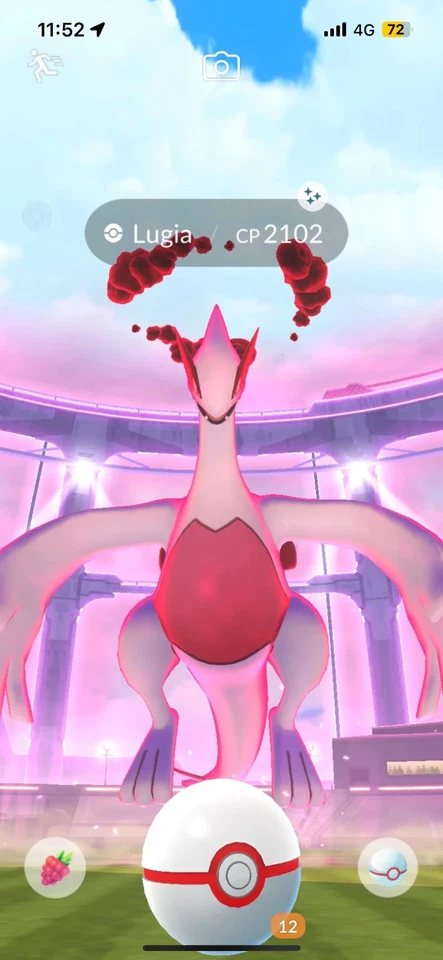 Guarenteed lucky shiny Gmax Lugia With Trinket