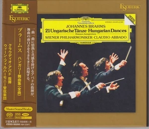 ESOTERIK SACD ESSG-90200 Brahms Ungarische Tänze Claudio Abbado Japan Presse NM - Bild 1 von 5