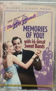 The Best of The Big Bands - Memories of You! NEW Sealed Cassette Tape 1999 LOOK! - Picture 1 of 6
