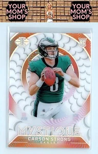 2022 Panini Illusions #M-7 Carson Strong Mystique Orange RC - Picture 1 of 2