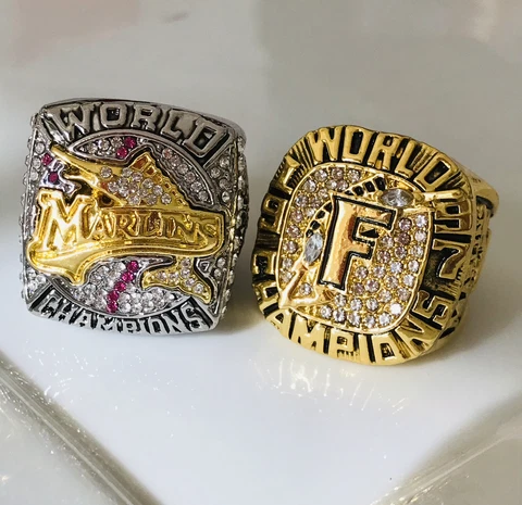Florida MARLINS World Series Championship Stadium Rings Cover