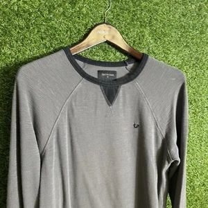 True Religion Shirt Womens Medium Long Sleeve Gray - Picture 1 of 8