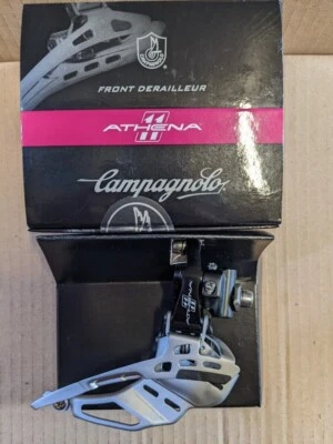 Campagnolo Athena Braze on 11 Speed Triple Front Derailleur REF S1 - Image 1 of 3