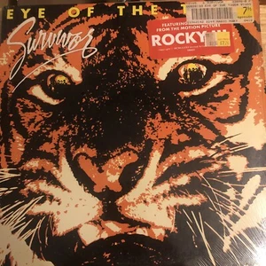 Survivor – Eye of the Tiger LP Vinyl 1982 Scotti Bros FZ 38062 VG+/VG w/ Lyric S - Imagen 1 de 8