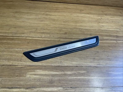BMW X3 2013-2018 umbral de puerta delantera izquierda derecha placa de desgaste moldura OEM *NOTA* Foto 1 de 4
