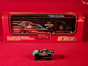 QUALITY CARE RACING NASCAR TRANSPORTER BUNDLE w/MATCHING STOCKCAR - NIB - Picture 1 of 5