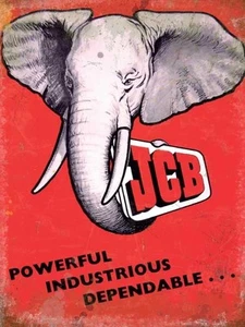 JCB Elephant fridge magnet (og) - Picture 1 of 1