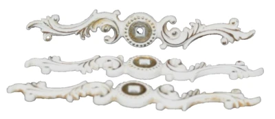 Vtg AMEROCK FRENCH PROVINCIAL 6" Backplates Lot of 3 Gold T- 702 - Image 1 of 3