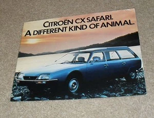 Citroen CX Safari Estate Brochure 1977 - 2400 2200 - Picture 1 of 1