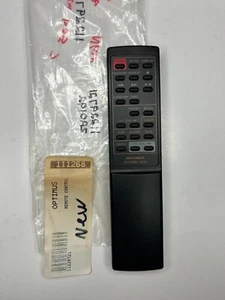 Optimus System 1035 Remote Control, Black -OEM NOS for CD Player / Stereo System - Picture 1 of 2