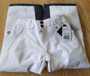 Arctix Kids Husky White With Black Trim Snow Pants Size XS (6/7 H) New With Tags - Picture 1 of 13