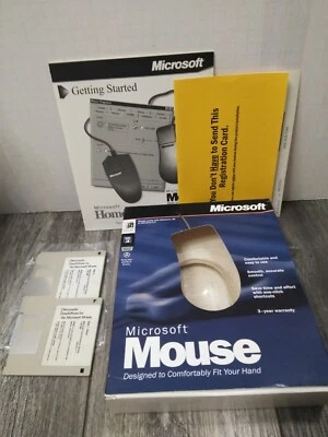 VTG. Microsoft Mouse Windows 95/Windows 3.1  version #94424 ( EMPTY BOX ONLY) - Image 1 of 4