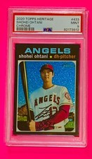 2020 Topps Heritage Shohei Ohtani Chrome 131/999 PSA 9 New Slab Clean!
