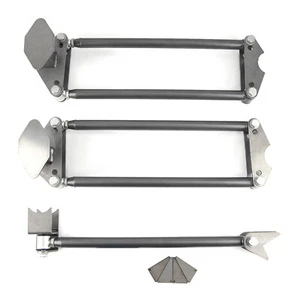 Universal Rear Weld-On Parallel 4 Link Suspension Kit with 24" bars & Mountings - Picture 1 of 12