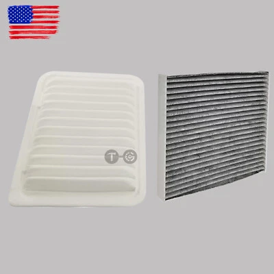 Engine + Carbon Cabin Air Filter Set for Toyota Scion Xd 2008-2014 L4 1.8L - Image 1 of 4