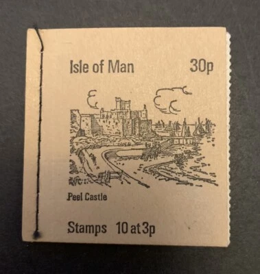QE, ISLE OF MAN, 30p Booklet 10x3p Pictorial Douglas Promenade MNH - Image 1 of 2