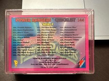1994 Mighty Morphin Power Rangers SERIES 2 HOBBY FULL SET collect-a-card SABAN