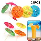 Drinks Accessories Mini Tropical Parasols Paper Umbrella Sticks Cake Topper