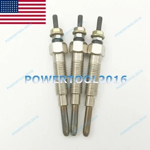 New 3 pcs Glow Plug for Mahindra 2815 3215 3316 3616 Tractor Max 24XL 26XL 28XL - Bild 1 von 3