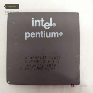 INTEL PENTIUM A80502133 SY022 C6430312-0070 F6253836CH A4 CPU PROCESSOR VINTAGE - Picture 1 of 3