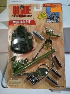 Hasbro 1996 G.I. Joe Mission Gear Mortar Pit Action Figure uab4 - Picture 1 of 2