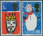 Great Britain 1966 SG713-714 QEII Christmas set MNH