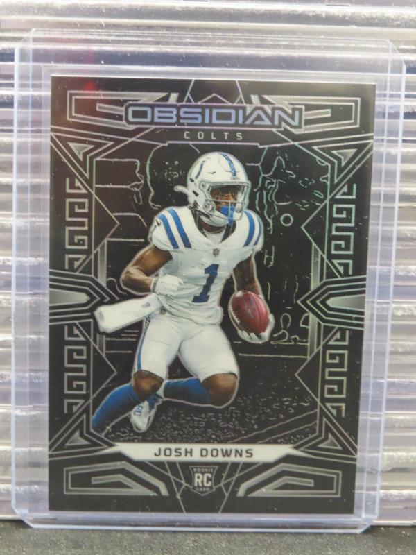 2023 Obsidian Josh Downs Rookie Card RC #145 Colts