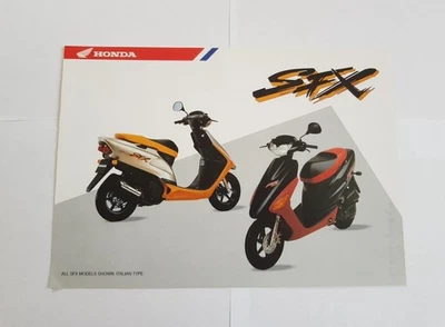 HONDA SFX Motorcycle Sales Specification Leaflet FEB 1995 #BR822/PP/10K/2.95 - Image 1 of 2