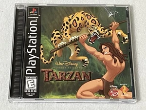 Disney's Tarzan PlayStation PS1 Black Label CIB Complete w/ Manual Tested - Picture 1 of 3