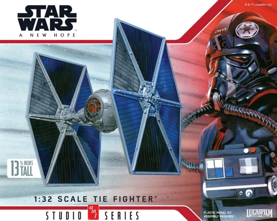 AMT 1:32 Star Wars: A New Hope TIE Fighter, #R2AMT1341 - Image 1 of 1
