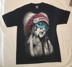 Camiseta artística con impresión 3D de indios nativos americanos talla grande - Imagen 1 de 9