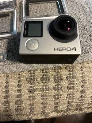 GoPro HERO 4 Action Camera With Case And Lots Of Accessories. - Image 1 of 4