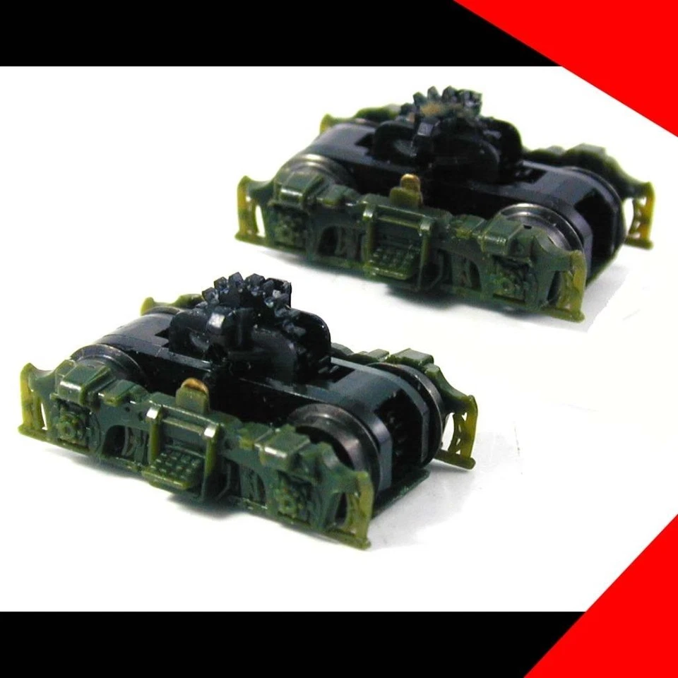 CAMIONES BLOMBERG TIPO 'B' NEGRO ATLAS ESCALA N 480300 GP7 GP9 GP38 GP40 Foto 1 de 1