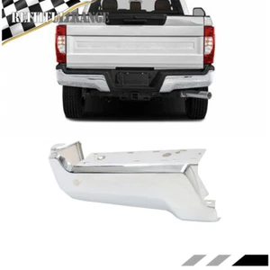 Barra frontal de parachoques trasero cromada izquierda FO1102387 para Ford F250 F350 2017-2022 con estacionamiento - Imagen 1 de 11