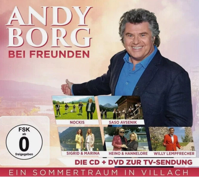 ANDY BORG "Bei Freunden, Ein Sommertraum in Villach" CD+DVD, Neu+Ovp! - Bild 1 von 1